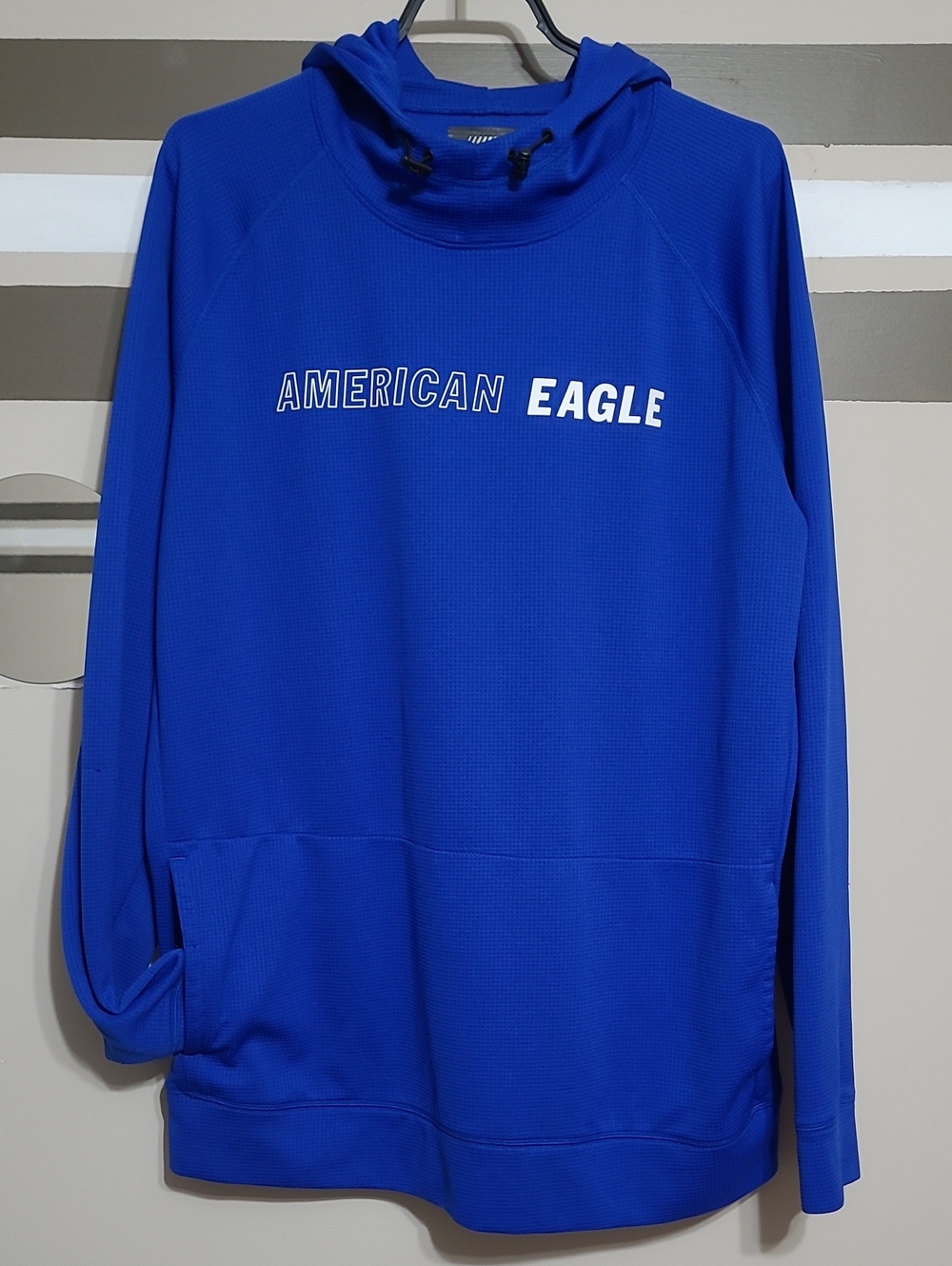⭐️ NWOT American Eagle Outfitters Electric Blue Hoodie Sz LT